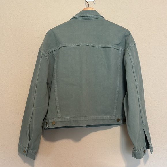 LOS ANGELES APPAREL BULL DENIM JEAN JACKET XL - Picture 2 of 6